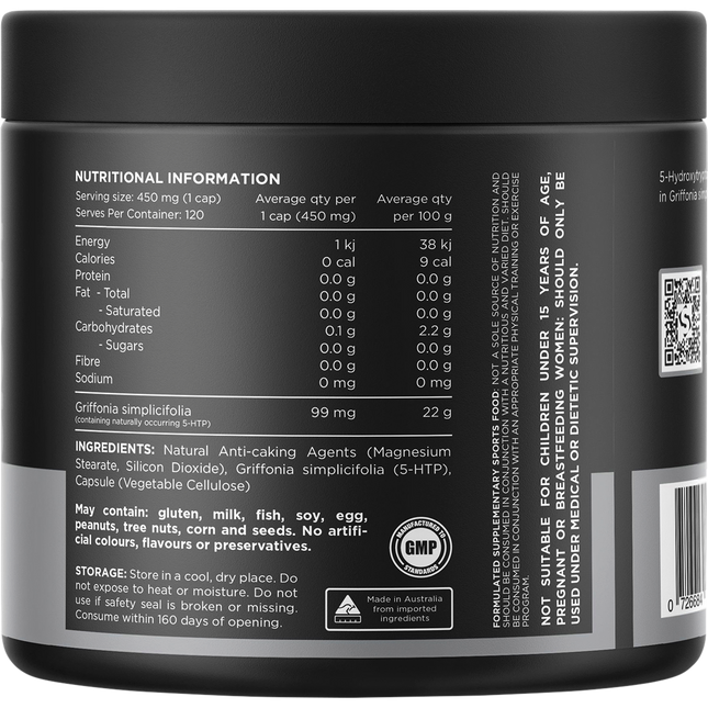 Switch Nutrition Griffonia Naturally Occurring 5-HTP