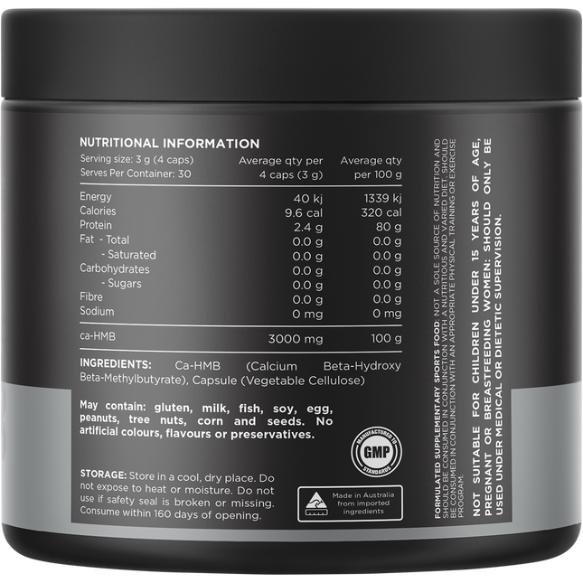 Switch Nutrition HMB Ca-Beta-Hydroxy Beta-Methylbutyrate