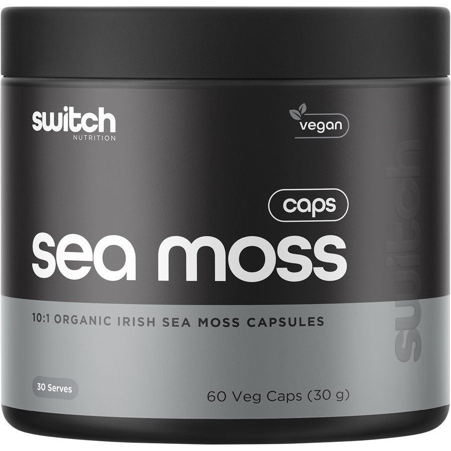Switch Nutrition Sea Moss 10:1 Organic Irish Sea Moss Capsules