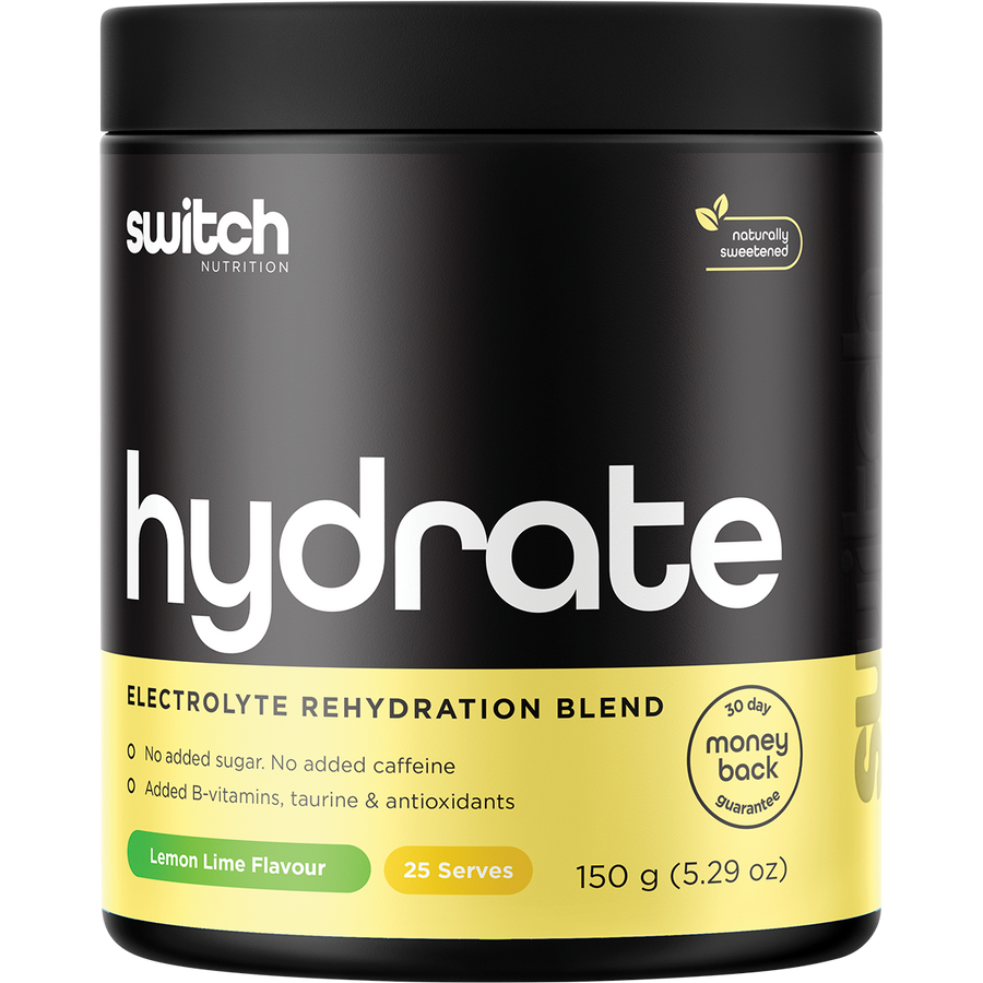 Switch Nutrition Hydrate Electrolytes No Added Sugar Lemon Lime