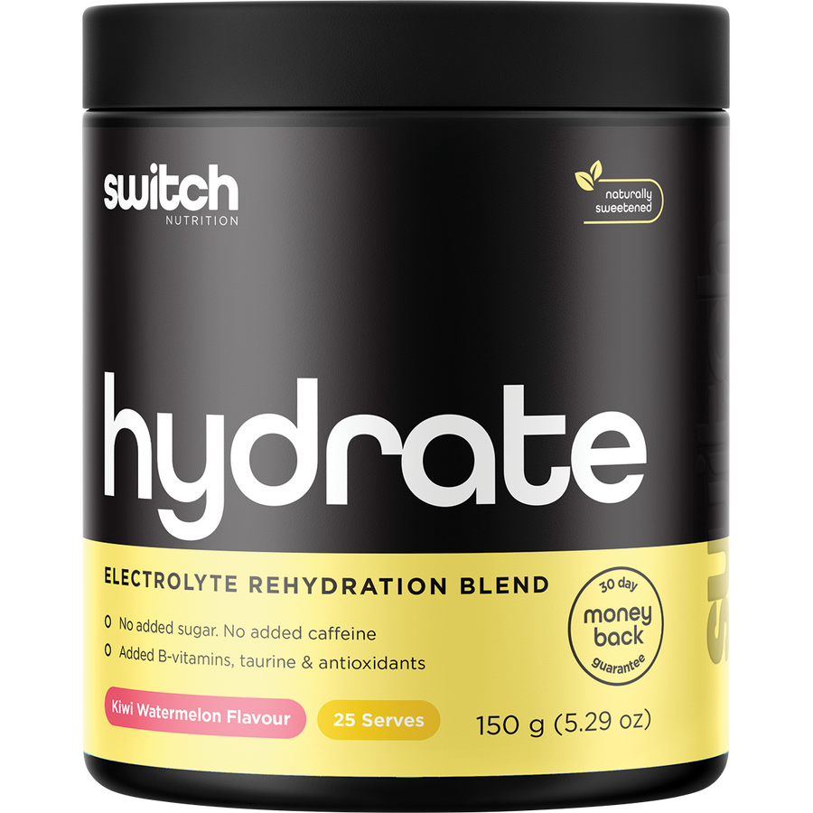 Switch Nutrition Hydrate Electrolytes No Added Sugar Kiwi Watermelon