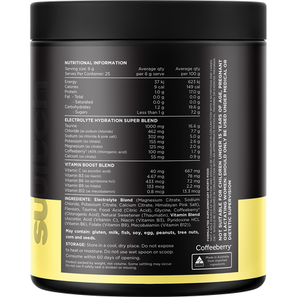 Switch Nutrition Hydrate Electrolytes No Added Sugar Kiwi Watermelon