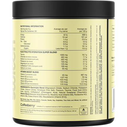 SWITCH NUTRITION Hydrate Everyday Electrolytes Lemon Lime