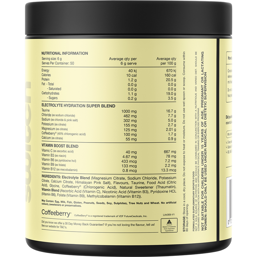 SWITCH NUTRITION Hydrate Everyday Electrolytes Orange Crush