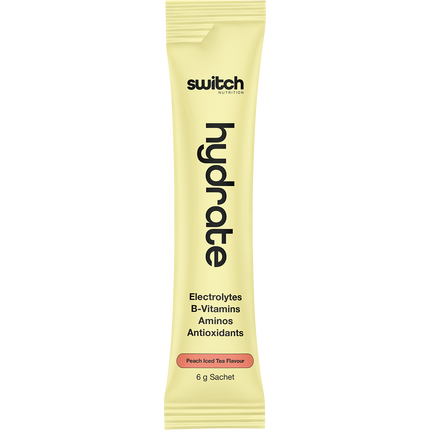 SWITCH NUTRITION Hydrate Everyday Electrolytes Peach Iced Tea