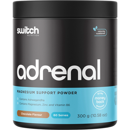 Switch Nutrition Adrenal Magnesium Support Powder Chocolate