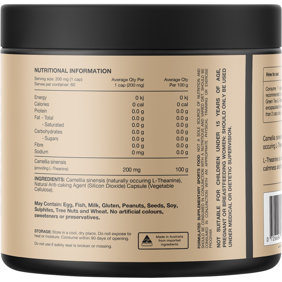 Switch Nutrition L-Theanine From Green Tea