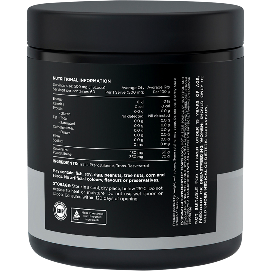 Resveratrol + Pterostilbene Unflavoured