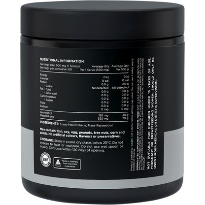 Resveratrol + Pterostilbene Unflavoured