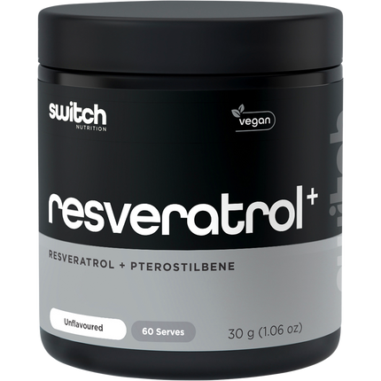 Switch Nutrition Resveratrol + Pterostilbene Unflavoured