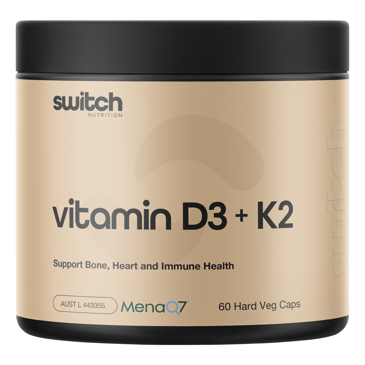 Vitamin D3 + K2