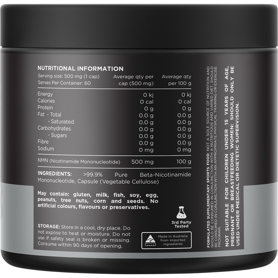 Switch Nutrition NMN Pure Nicotinamide Mononucleotide
