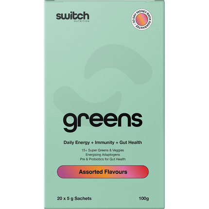 Switch Nutrition Greens Sachets Assorted Flavours