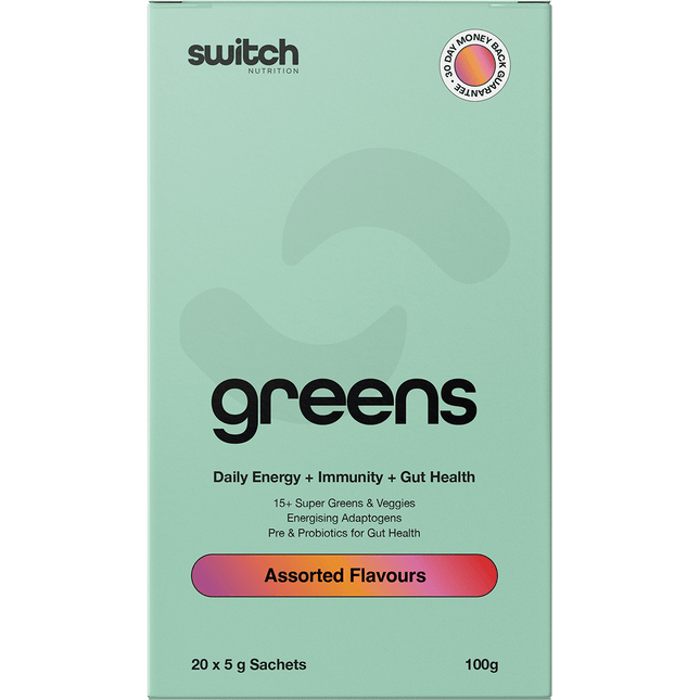 Switch Nutrition Greens Sachets Assorted Flavours