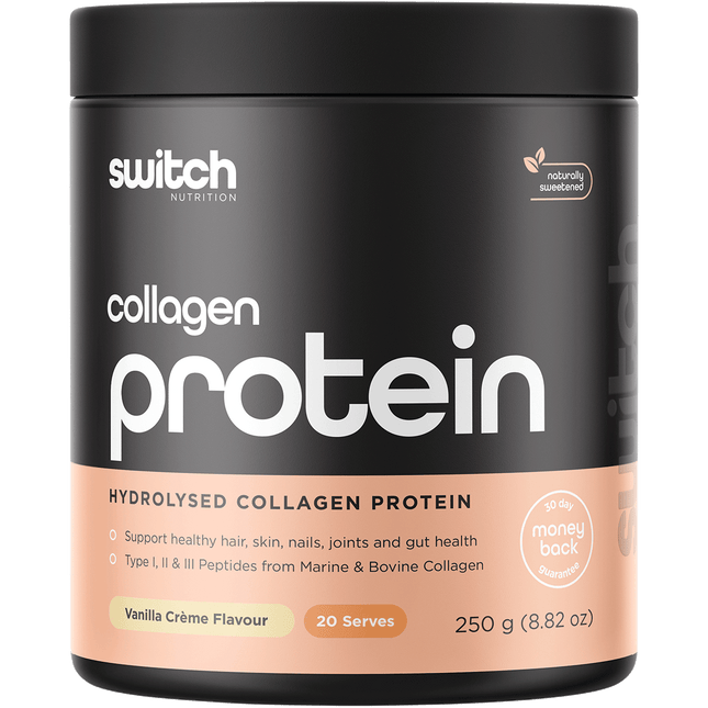 Switch Nutrition Hydrolysed Collagen Protein Vanilla Creme