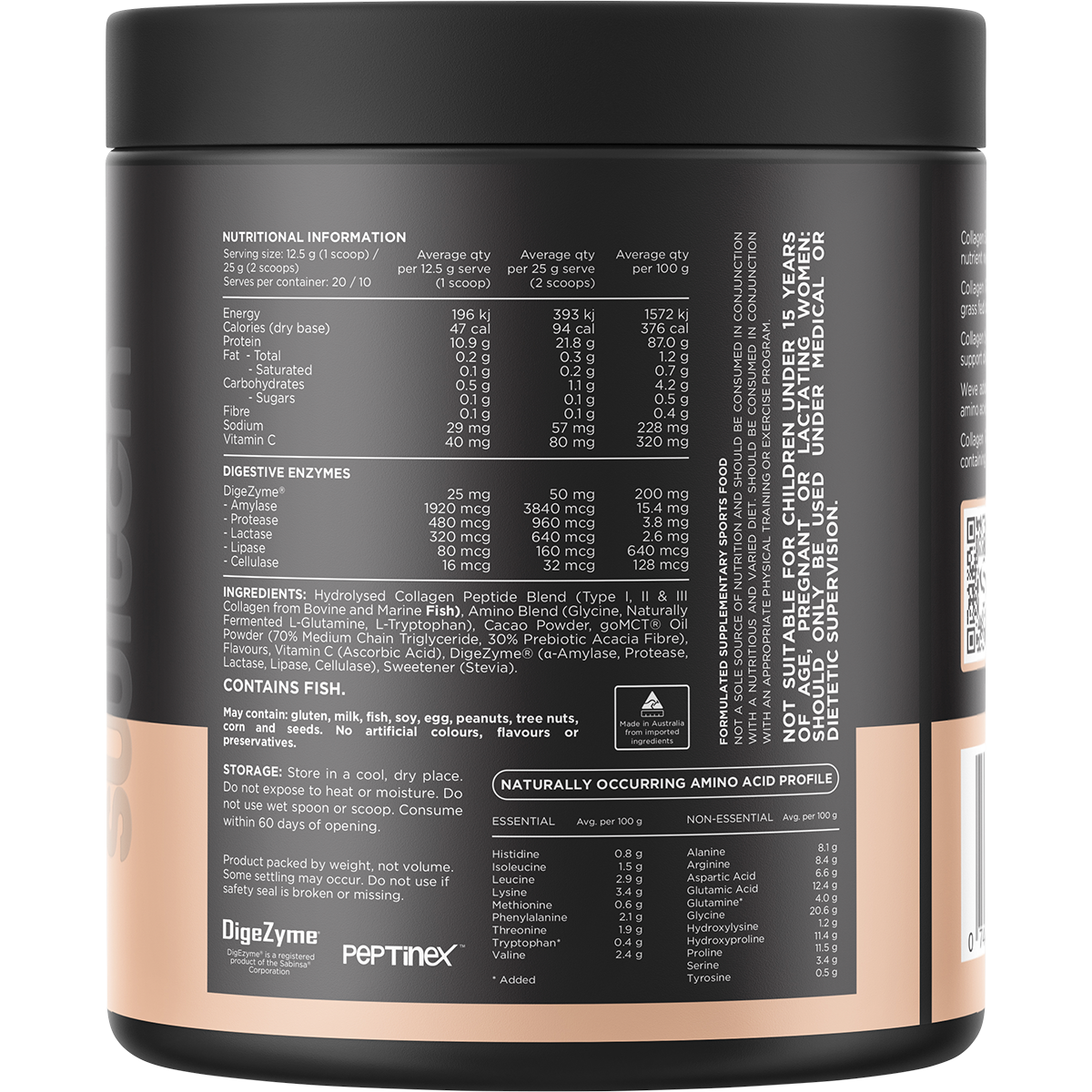 Hydrolysed Collagen Protein Rich Chocolate