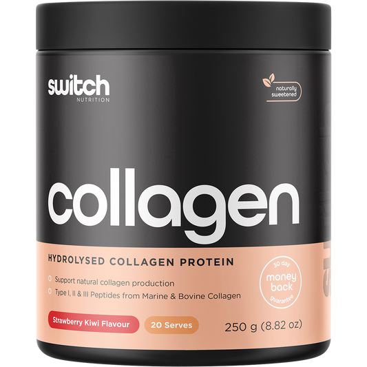 Hydrolysed Collagen Protein Strawberry Kiwi