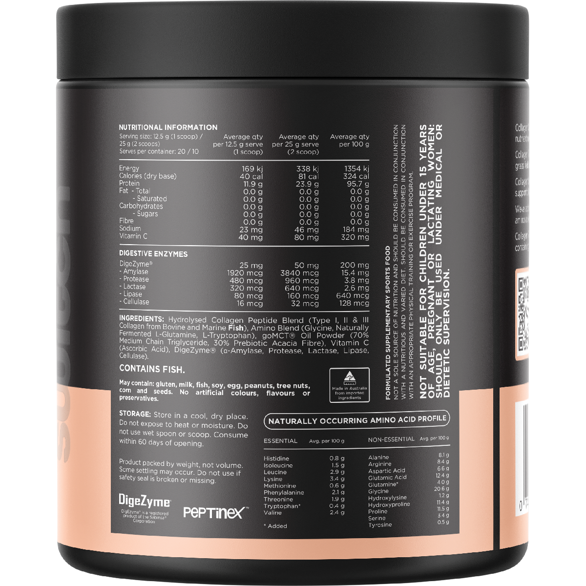 Hydrolysed Collagen Protein Unflavoured