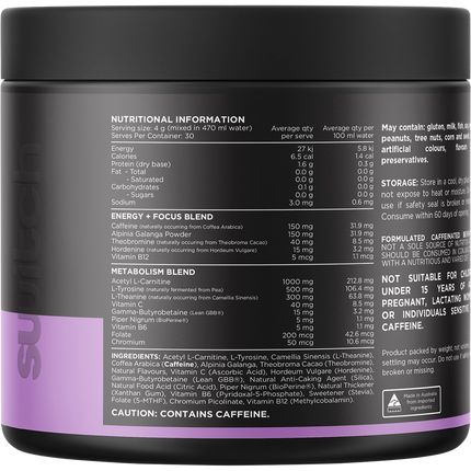 Thermal Thermogenic Energy Formula Mango Passionfruit