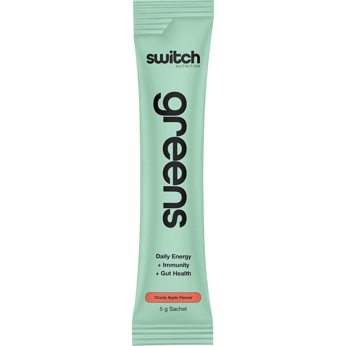 Delicious Cloudy Apple Super Greens mixed drink for daily energy and gut health boost
