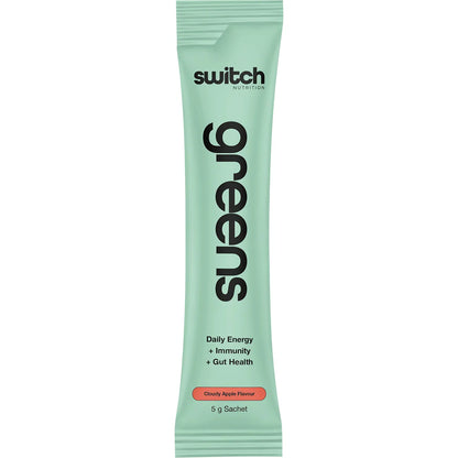 Delicious Cloudy Apple Super Greens mixed drink for daily energy and gut health boost