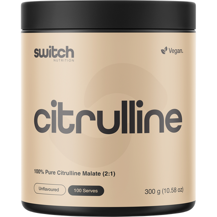 Switch Nutrition Citrulline 100% Pure Citrulline Unflavoured