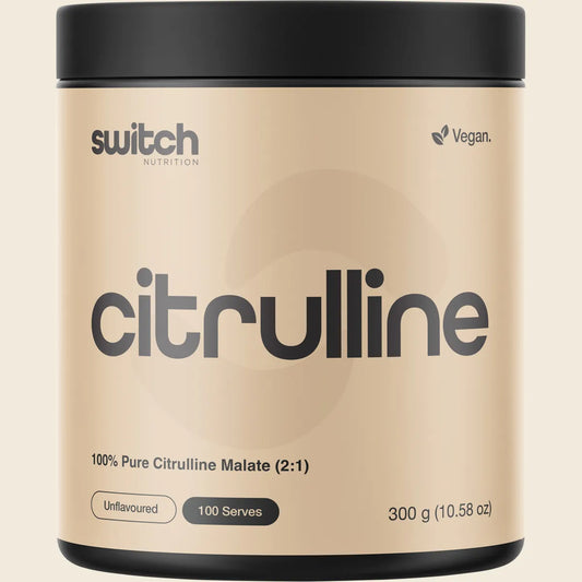 Switch Nutrition Citrulline 100% Pure Citrulline Unflavoured 300g