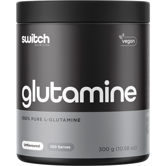 Switch Nutrition Glutamine 100% Pure L- Glutamine Unflavoured