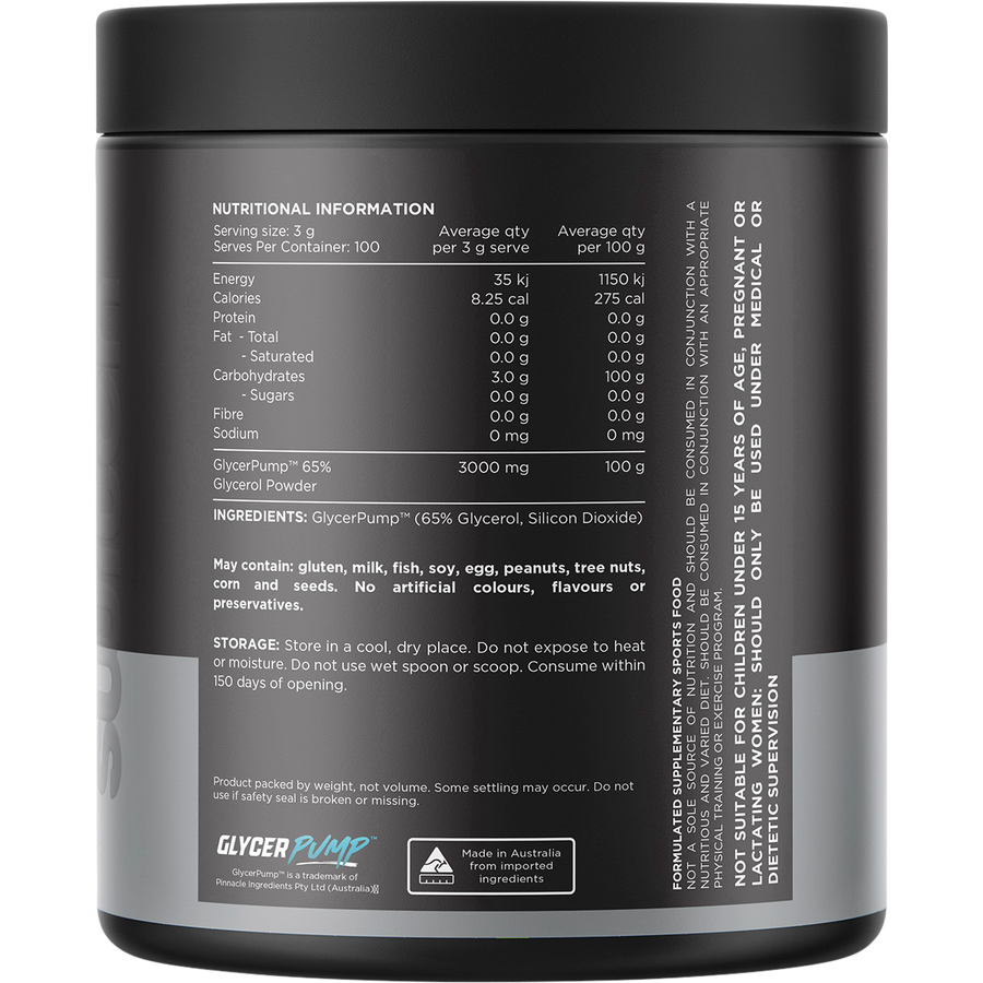 Switch Nutrition Glycerol 65% Glycerol Powder
