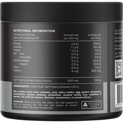 Tart Cherry Extract (50:1) Unflavoured