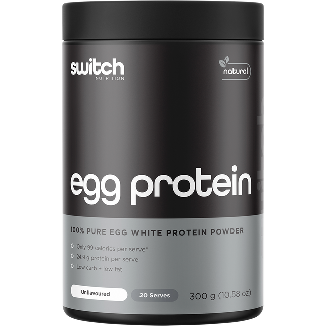 Switch Nutrition Egg White Protein Powder Unflavoured