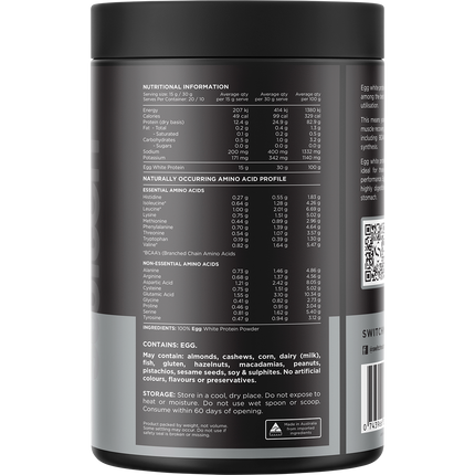 Egg White Protein Powder Unflavoured