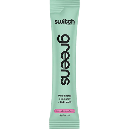 Switch Nutrition Greens Sachets Raspberry Lemonade
