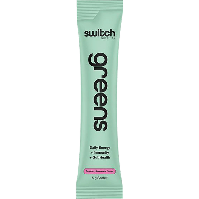 Switch Nutrition Greens Sachets Raspberry Lemonade