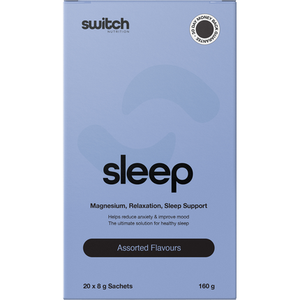Switch Nutrition Sleep Magnesium Sachets Assorted Flavours
