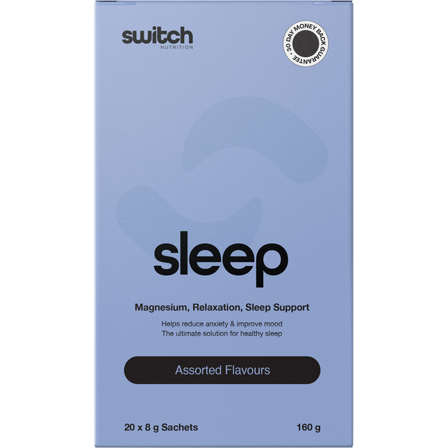 Switch Nutrition Sleep Magnesium Sachets Assorted Flavours