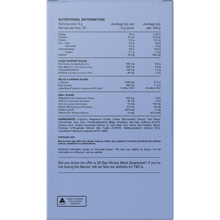 Switch Nutrition Sleep Magnesium Sachets Assorted Flavours