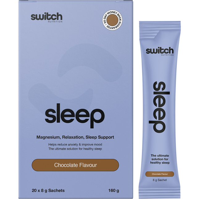 Switch Nutrition Sleep Magnesium Sachets Chocolate