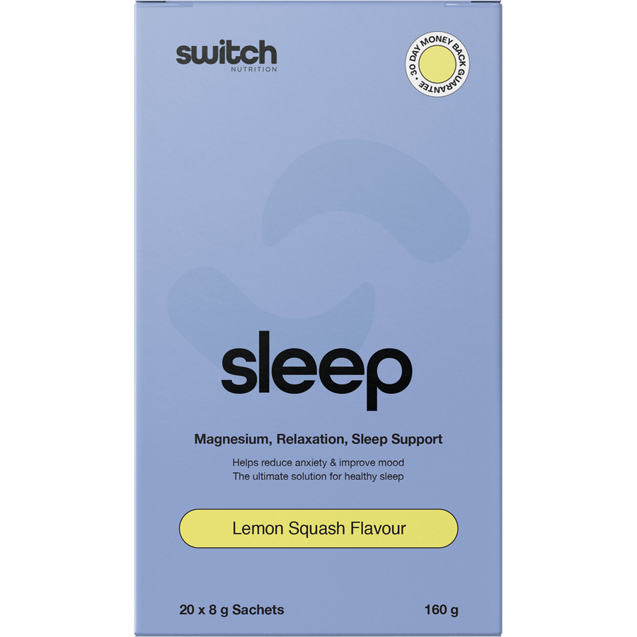 Switch Nutrition Sleep Magnesium Sachets Lemon Squash