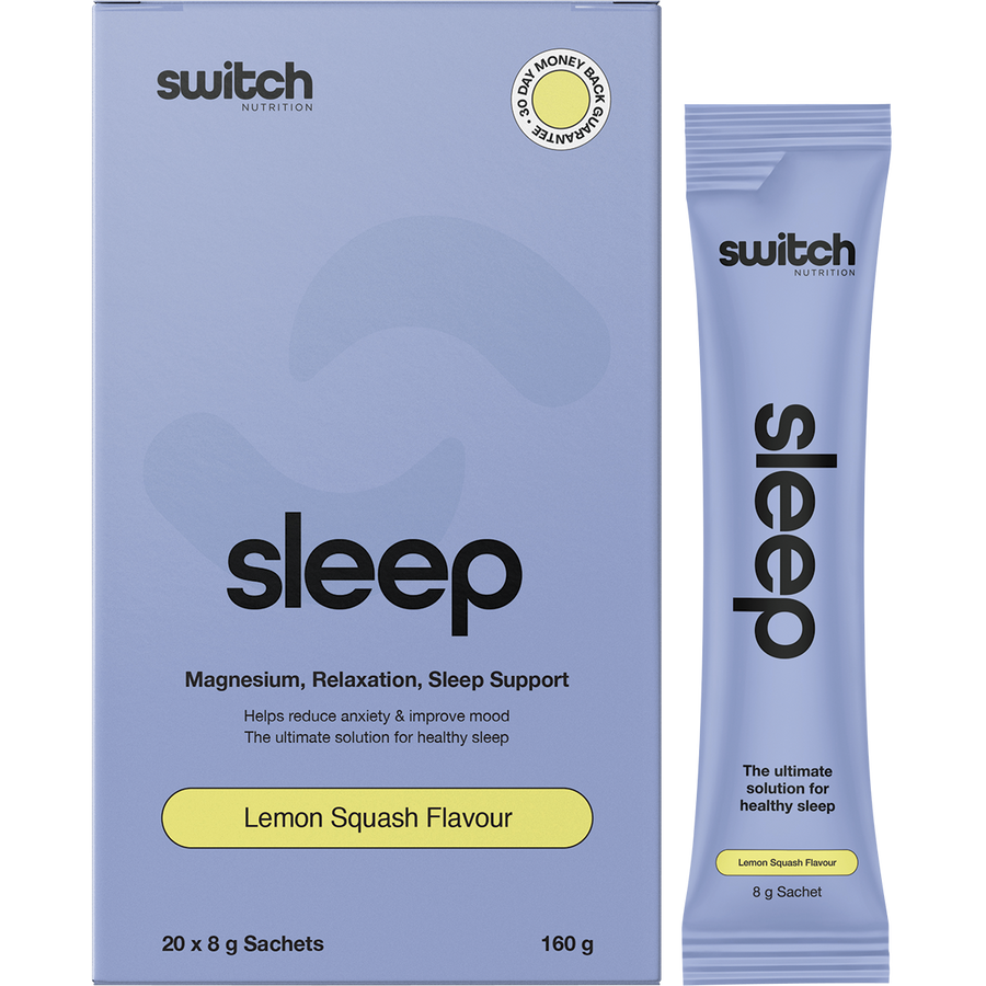 Switch Nutrition Sleep Magnesium Sachets Lemon Squash