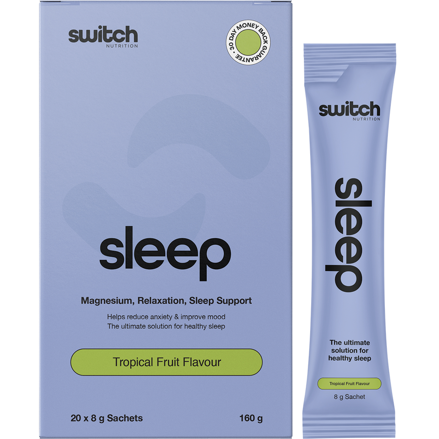Switch Nutrition Sleep Magnesium Sachets Tropical Fruit