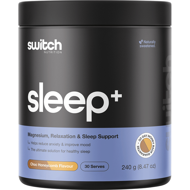 Switch Nutrition Sleep+ Magnesium Choc Honeycomb