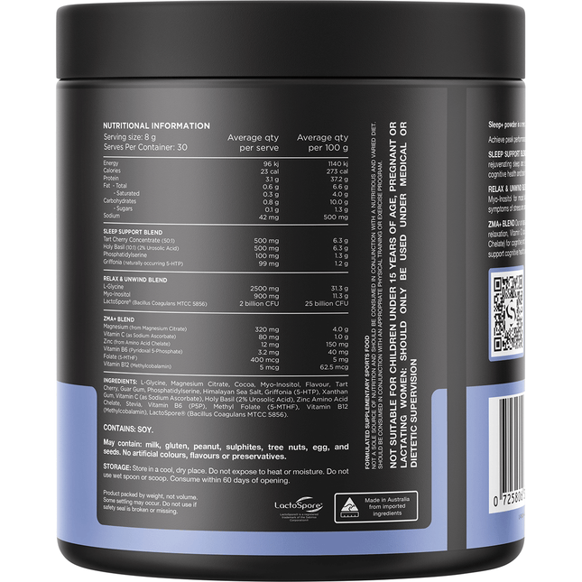 Switch Nutrition Sleep+ Magnesium Choc Honeycomb
