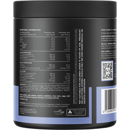 Switch Nutrition Sleep+ Magnesium Lemon Squash