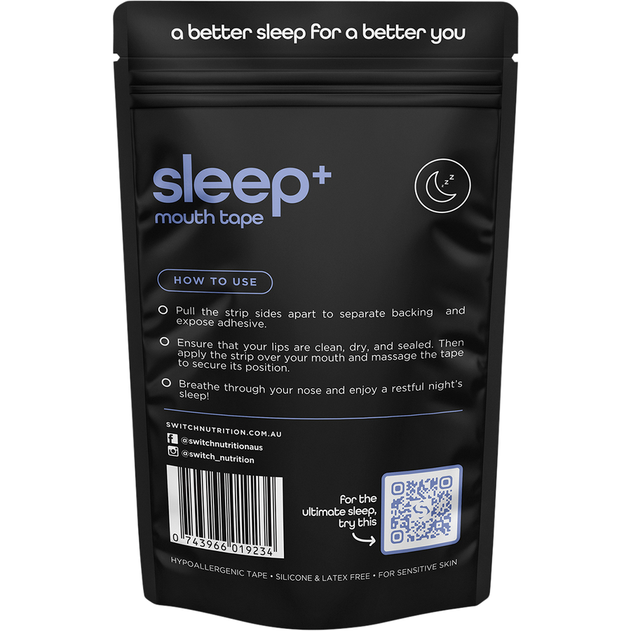 Switch Nutrition Sleep+ Mouth Tape