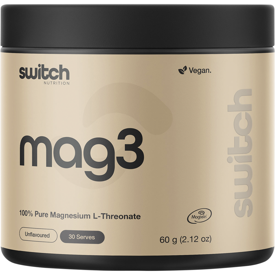 Switch Nutrition Mag3 100% Pure Magnesium L-Threonate - Unflavoured