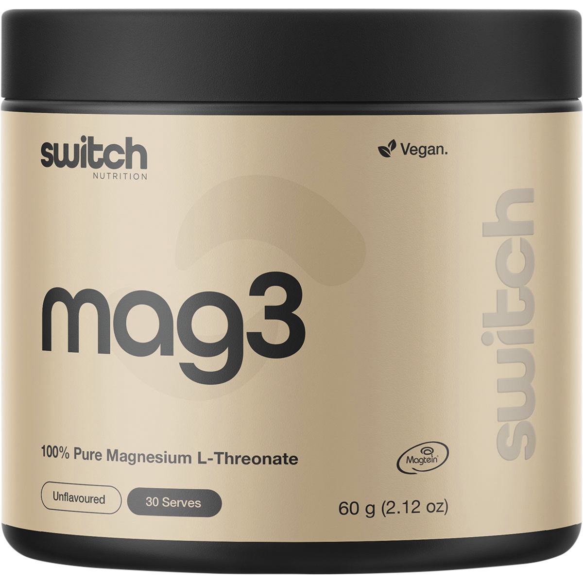 Mag3 100% Pure Magnesium L-Threonate - Unflavoured