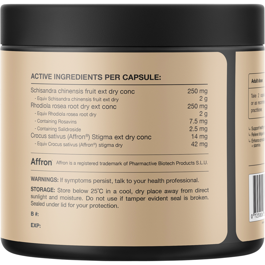 Switch Nutrition Saffron + Rhodiola Stress Relief