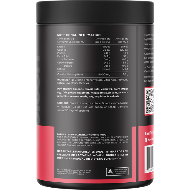 Creatine Monohydrate Mango Passionfruit