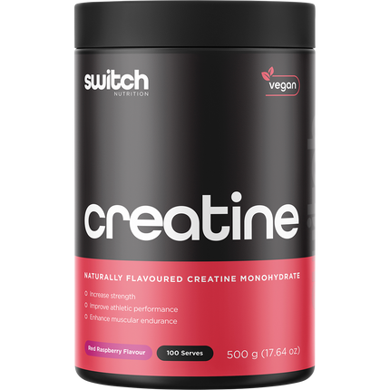 Switch Nutrition Creatine Monohydrate Red Raspberry